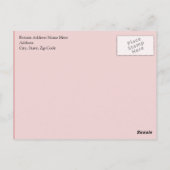 母保に従う ポストカード (裏面)