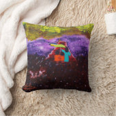 "母保護"の枕 クッション (ブランケット)