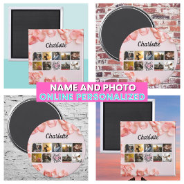 母写真コラージュ最高のストMom Ever マグネット