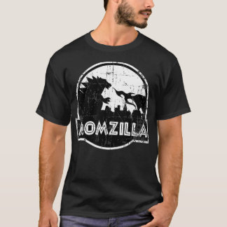 母動揺しておもしろい日の贈り物Momzilla Birthd Tシャツ