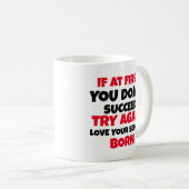 母又は父の日おもしろいお気に入りのの子の贈与 コーヒーマグカップ (正面右)