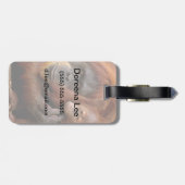 母及びベビーのオランウータン ラゲッジタグ (裏面横)