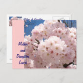 母及び娘の昼食! 招待状の発表 インビテーションポストカード (正面/裏面)