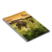 母及び子馬の馬 ノートブック (右側)