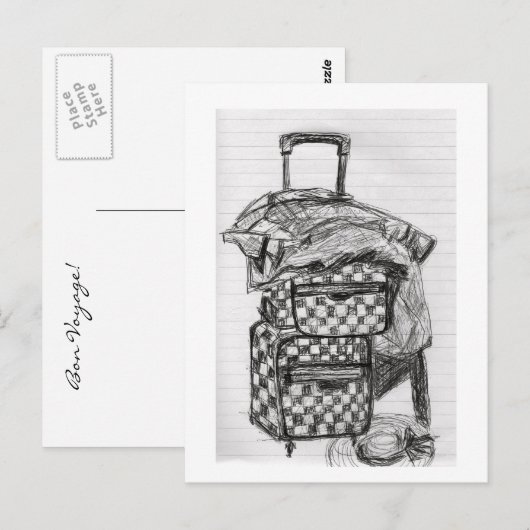 母国の航海 ポストカード (正面/裏面)