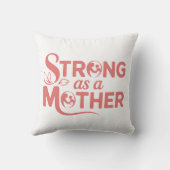 母国の装飾に力を入れフェミニンる母として強い クッション (裏面)