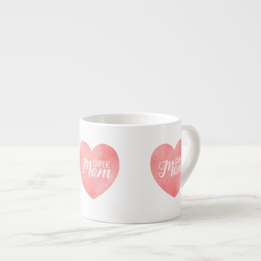 母国際的の日ピンクのハートマすごいマ エスプレッソカップ (正面右)