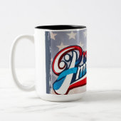 母国 ツートーンマグカップ (左)