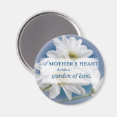 母園の愛、デイジー、ブルースカイ マグネット (正面/裏面)