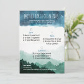 母地本質油拡散器ブレンド 招待状 (スタンド正面)