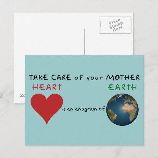 母地気にを取れ ポストカード (正面/裏面)