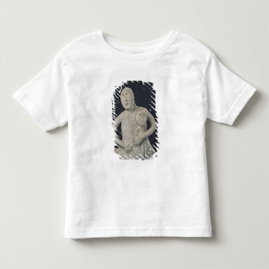 母女神のバスト トドラーTシャツ (正面)