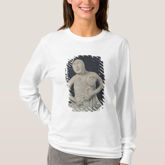 母女神のバスト Tシャツ (正面)