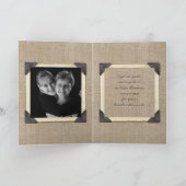 母娘のパーソナライズなInstagramの写真の格子 シーズンカード (内部)