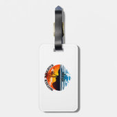 母娘の旅行、家族旅行 ラゲッジタグ (裏面縦)