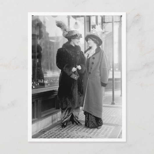 母娘ショッピング ポストカード (正面)