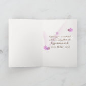 母娘ビーチ絵画ズ カード (内部)