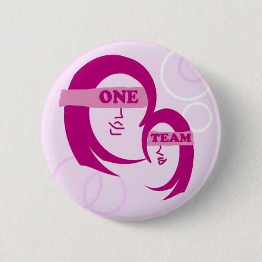 母娘ボタン 缶バッジ (正面)