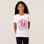 母娘ランニングチーム Tシャツ (正面フル)