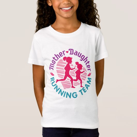 母娘ランニングチーム Tシャツ (正面)