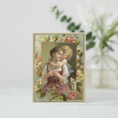 母娘ヴィンテージ再生葉書 ポストカード (スタンド正面)