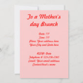 母娘 招待状 (裏面)