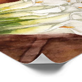 母子の絵画プリントポスター20" x 16" ポスター (角)