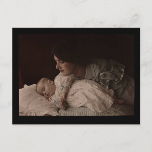 母子はがき ポストカード (正面)