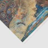 母子アーティストがコラージュの切り離しを作る4 薄葉紙 (詳細)