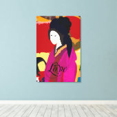 母子キャンバスプリント キャンバスプリント (インサイチュ (ウッドフロア))