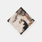 母子グスターブクリムト スタンダードカクテルナプキン (角)