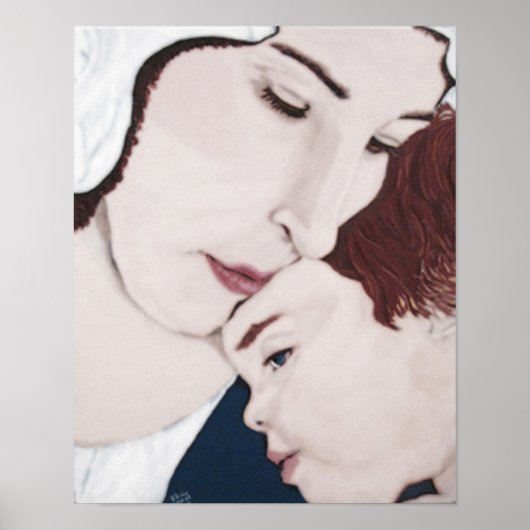 母子ポスター ポスター (正面)