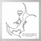 母子ポスター ポスター (正面)