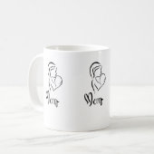 母子マグカップ コーヒーマグカップ (正面左)