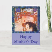母子別クリムト カード (正面)