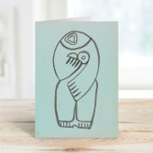 母子勉強 | Henri Gaudier-Brzeska カード