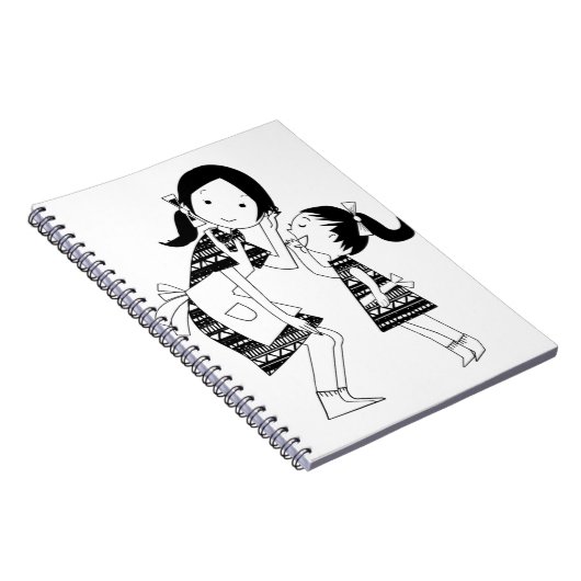 母子印刷 ノートブック (右側)