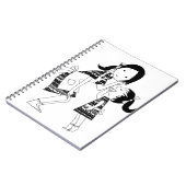 母子印刷 ノートブック (左側)