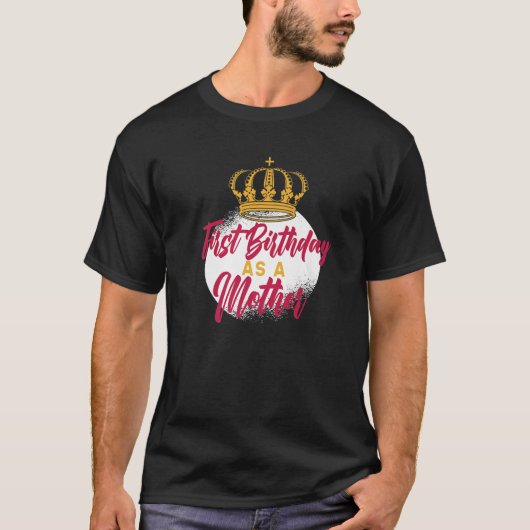 母子妊娠誕生日として私の最初のS Tシャツ (正面)