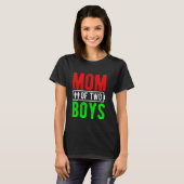 母子家庭の両親の母 Tシャツ (正面フル)