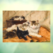 母子猫 ウィンドウサイン (シート3)