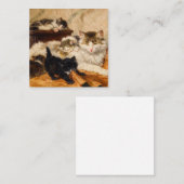 母子猫 エンクロージャーカード (正面/裏面)