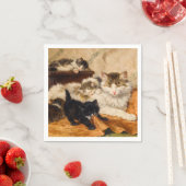 母子猫 スタンダードカクテルナプキン (インサイチュ)