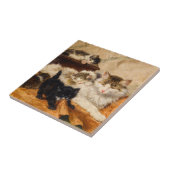 母子猫 タイル (側面)