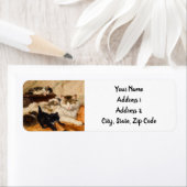 母子猫 ラベル (インサイチュ)