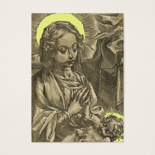 母子贈与ラベル (正面)