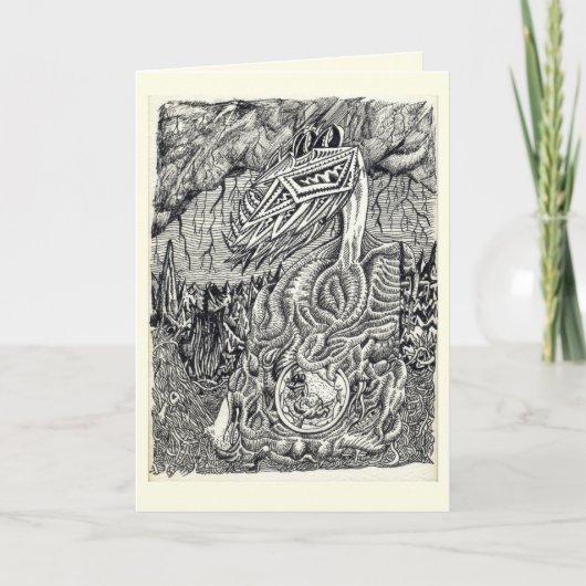 母子 カード (正面)