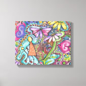 母子 キャンバスプリント (正面)