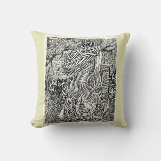 母子 クッション (正面)