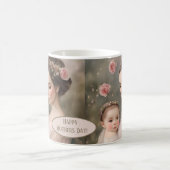 母子 コーヒーマグカップ (中央)